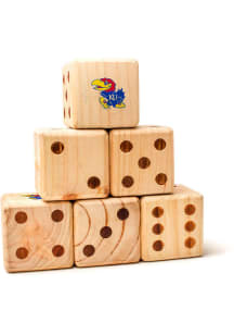 Kansas Jayhawks Yard Dice Tailgate Game