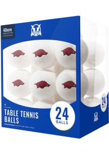 Arkansas Razorbacks 24 Count Ping Pong Balls