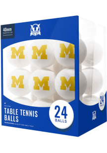 Michigan Wolverines 24 Count Table Tennis