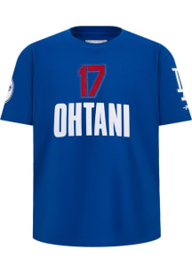 Shohei Ohtani  Pro Standard Los Angeles Dodgers Youth Blue Classic Short Sleeve T-Shirt