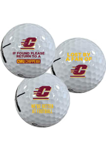 Central Michigan Chippewas Primary Golf Balls