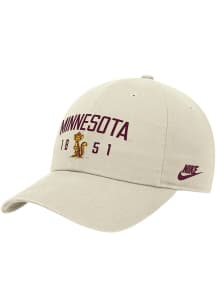 Nike Minnesota Golden Gophers Vault Club Cap Adjustable Hat - White