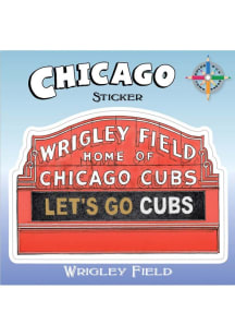 Chicago City Stickers - Red