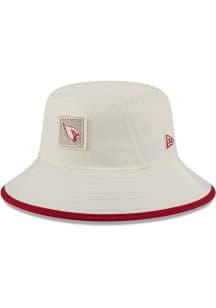 New Era Arizona Cardinals White 2026 NFL Training Camp Panama Mens Bucket Hat