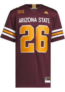 Adidas Arizona State Sun Devils Maroon '87 Rose Bowl Champs Football Jersey