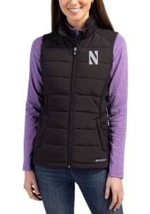 Cutter and Buck Northwestern Wildcats Womens Purple Evoke Vest
