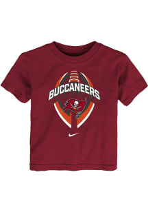 Nike Tampa Bay Buccaneers Toddler Red Icon Legend Short Sleeve T-Shirt