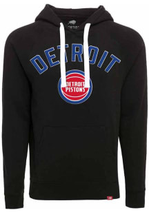 Detroit Pistons Mens Black Olsen Fashion Hood