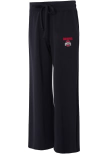 Concepts Sport Ohio State Buckeyes Womens Darby Black Sweatpants