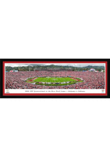 Blakeway Panoramas Indiana Hoosiers 2026 Rose Bowl vs. Alabama Select Frame Framed Posters