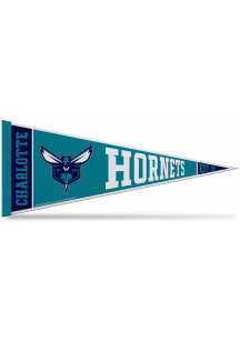 Charlotte Hornets 12x30 Rally Pennant - Teal