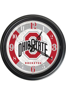 Ohio State Buckeyes Outdoor LED Wall Clock