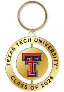 Texas Tech Red Raiders Class of 2026 Spinner Keychain - Red