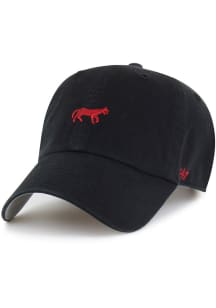 47 Detroit Tigers Cooperstown 1901 Base Runner Clean Up Adjustable Hat - Black