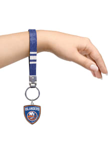 New York Islanders Crystal Keychain - Royal Blue