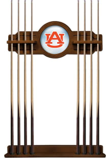 Auburn Tigers Solid Wood Cue Rack Pool Table