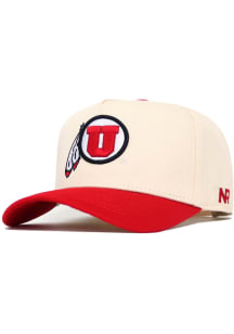 No Rivals Utah Utes Classic Adjustable Hat - Natural