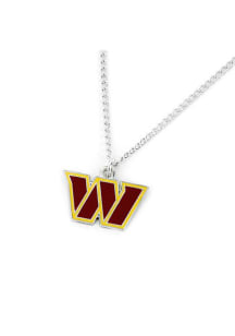 Washington Commanders Team Logo Necklace