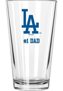 Los Angeles Dodgers Dad 16oz Pint Glass - White