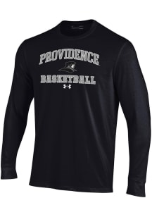 Under Armour Providence Friars Black Basketball Performance Long Sleeve T Shirt