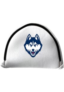 UConn Huskies White Mallet Putter Cover