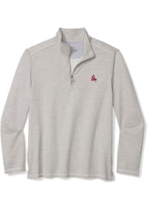 Tommy Bahama Arizona State Sun Devils Mens Black Coasta Vera Long Sleeve Qtr Zip Pullover