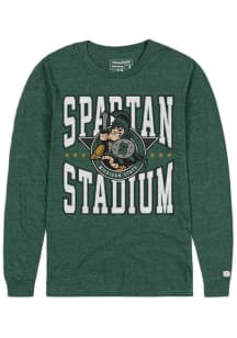 Homefield Michigan State Spartans Green Football Spartan Stadium Long Sleeve T Shirt