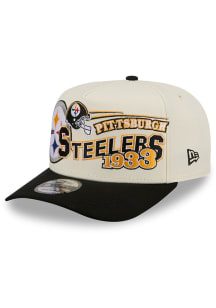 New Era Pittsburgh Steelers Classic AF 9FIFTY Adjustable Hat - White