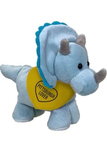 Pittsburgh Lover Triceratops 6" Plush - Yellow