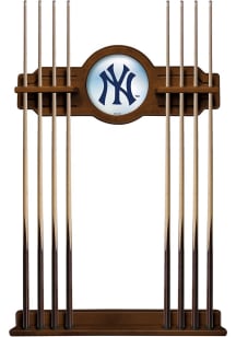 New York Yankees Solid Wood Cue Rack Pool Table Accessories