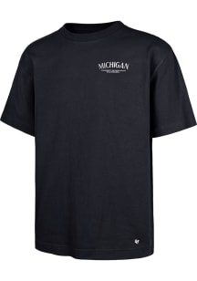 47 Michigan Wolverines Blue Constantine Short Sleeve Fashion T Shirt