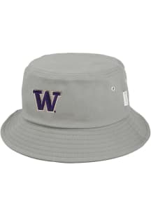 LogoFit Washington Huskies Grey Daytona Mens Bucket Hat