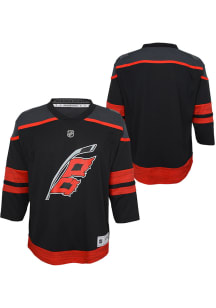 Carolina Hurricanes Toddler Black Home Replica Blank Jersey Hockey Jersey
