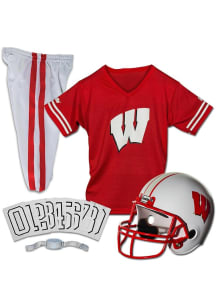 Franklin Sports Inc Wisconsin Badgers Deluxe Uniform Helmet/Jersey Set