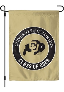 Colorado Buffaloes Class of 2029 Garden Flag - Black