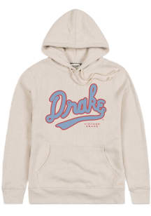 Homefield Drake Bulldogs Mens White Vintage Fashion Hood