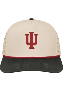 Indiana Hoosiers Cut Above Adjustable Hat - Ivory