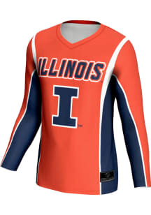 ProSphere Illinois Fighting Illini Orange Rival Volleyball Jersey
