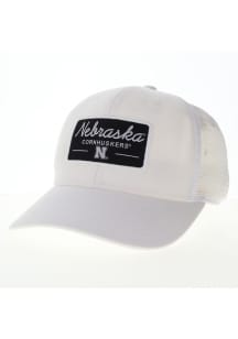 Nebraska Cornhuskers Mid-Pro Snap trucker Adjustable Hat - White