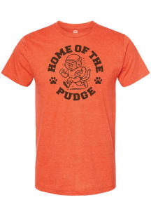 Pudge the Cat  Bowling Green Falcons Orange Summit Sportswear Home Of The Pudge Short Sleeve T Shi..