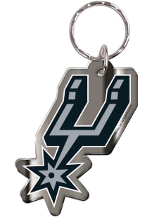 San Antonio Spurs Freeform Spur Keychain - Black