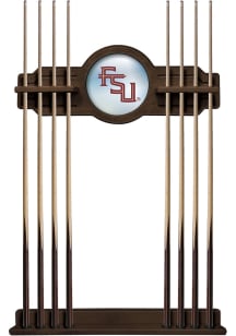 Florida State Seminoles Script Solid Wood Cue Rack Pool Table