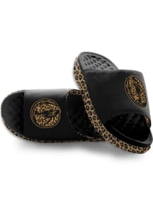 Dallas Mavericks Black Cheetah Dip Womens Shoes