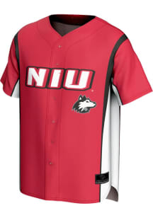 ProSphere Northern Illinois Huskies Mens Red Rival Baseball Jersey