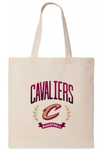 Cleveland Cavaliers White Canvas Tote