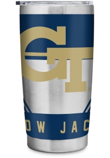 GA Tech Yellow Jackets 20oz Stainless Steel Tumbler - Silver