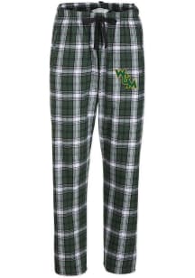William & Mary Tribe Womens Green Haley Loungewear Sleep Pants