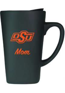 Oklahoma State Cowboys 16oz Soft Touch Mom Ceramic Mug - Black