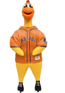 Houston Astros Rubber Chicken Pet Toy