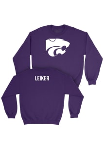 Harmony Leiker K-State Wildcats Mens Purple NIL Legacy Player Crew
